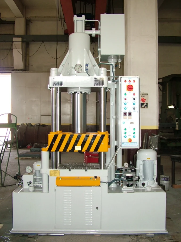 Hydraulic Deep Drawing Transfer Press Line made by the Hydraulic Press Manufacturers