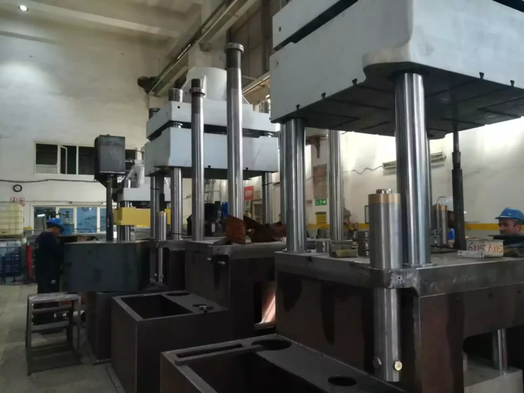 Manufacturing Process of Hydraulic Presses