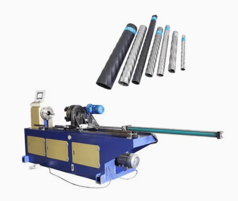 Twisting Machine For Metal Pipes