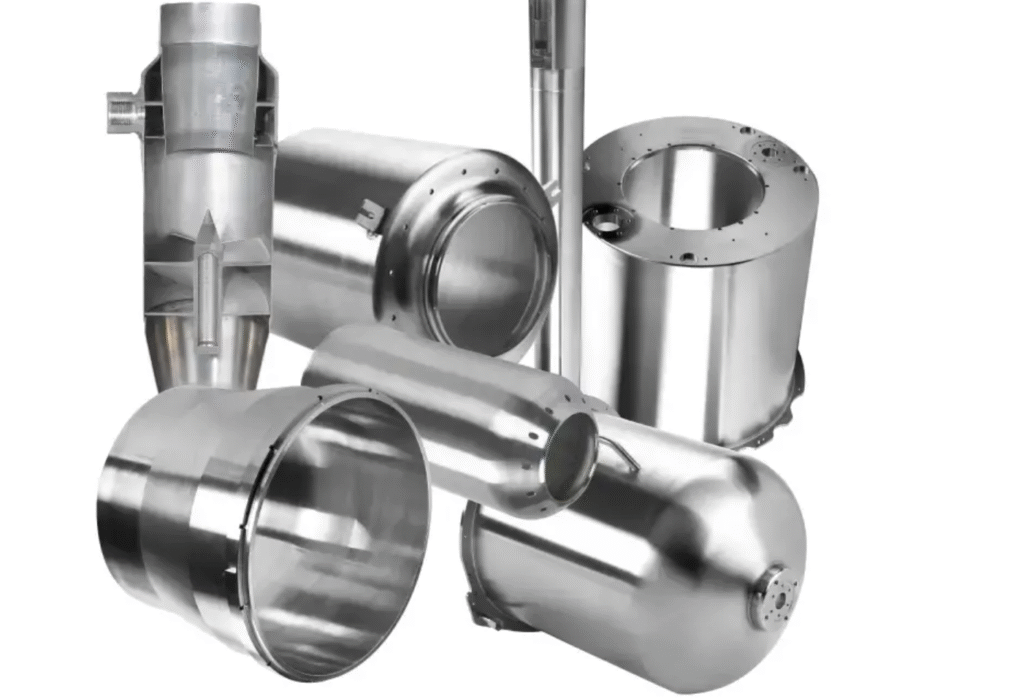 Vertical Flow Forming Lathe for Defense Components